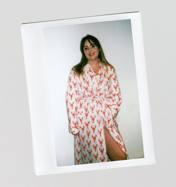 Organic cotton robe [Lobsters] The Pantry Underwear