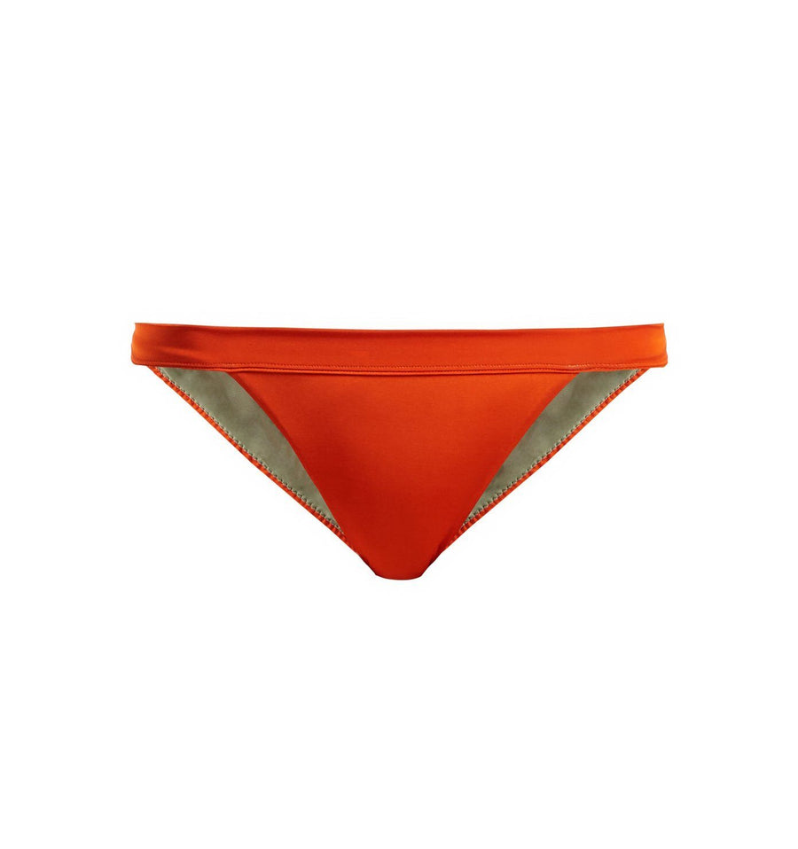 Low rise tanga bikini bottom [Burnt Orange] Swim Bower Swimwear 