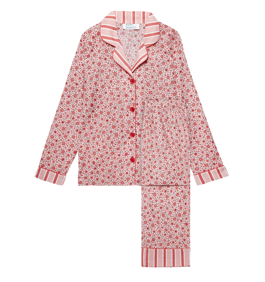 Patterned cotton pyjamas [60's Floral] Sleep Kate Barnet 