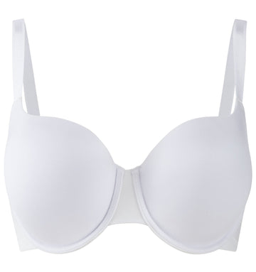 Full support D+ t-shirt bra [White] Bras Panache 28E white 