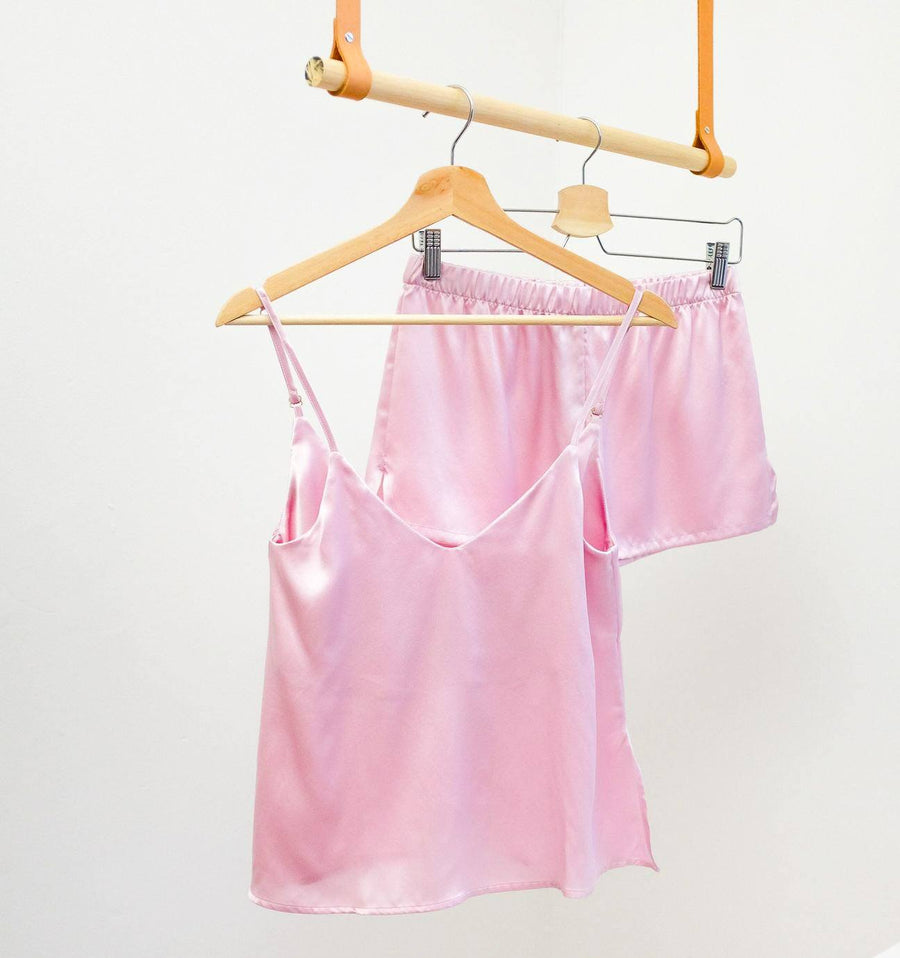 Silk cami [Pantry Pink] Sleep Hesper Fox 