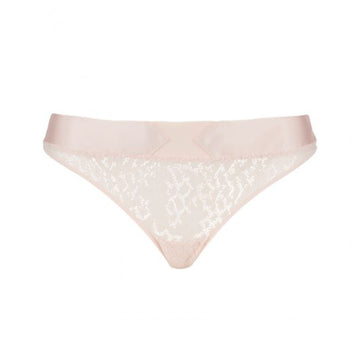 Ribbon banded thong [Pantry pink] Bottoms Implicite extra-small 