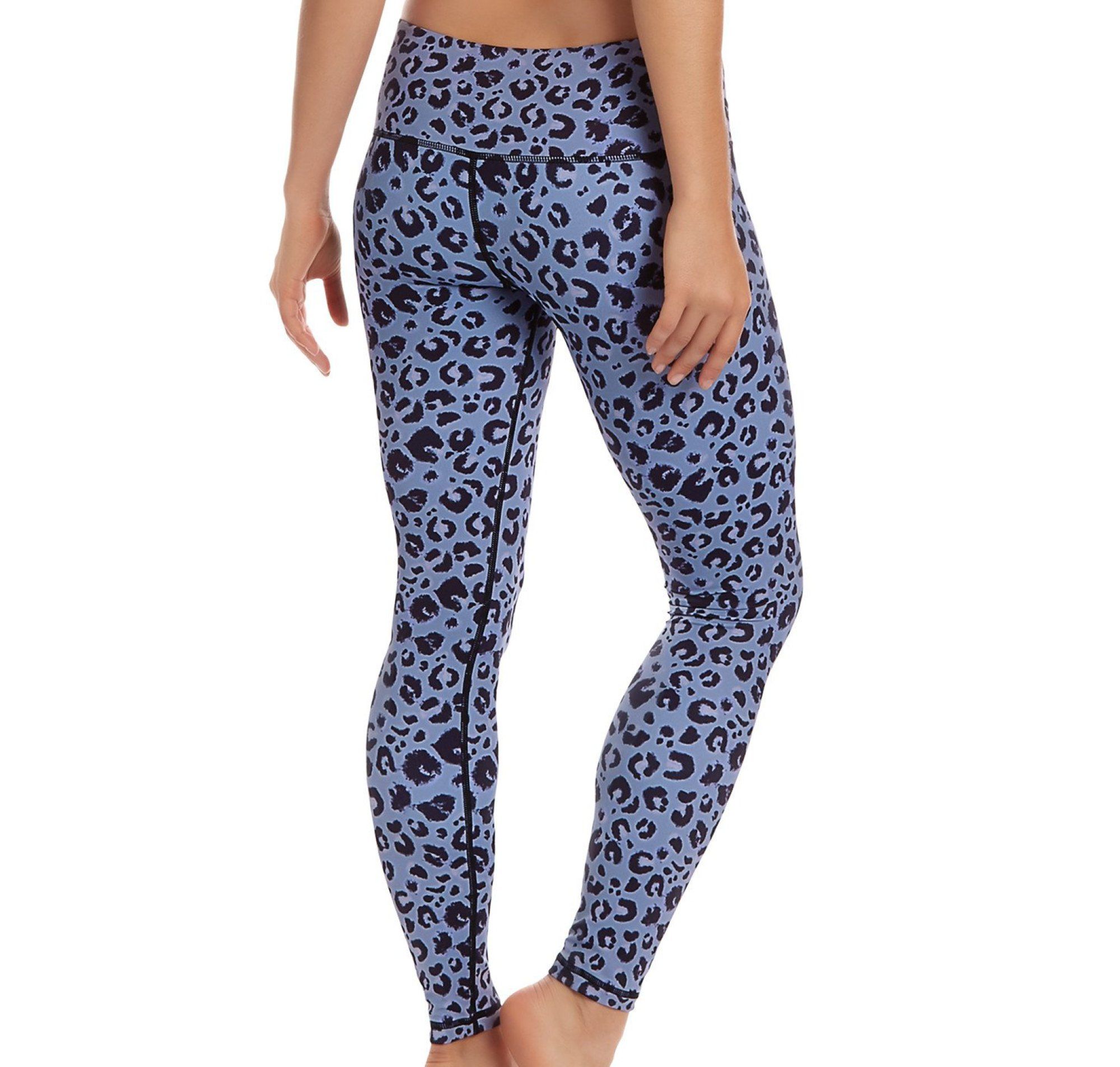 Slate Leopard Legging Sport Born Nouli