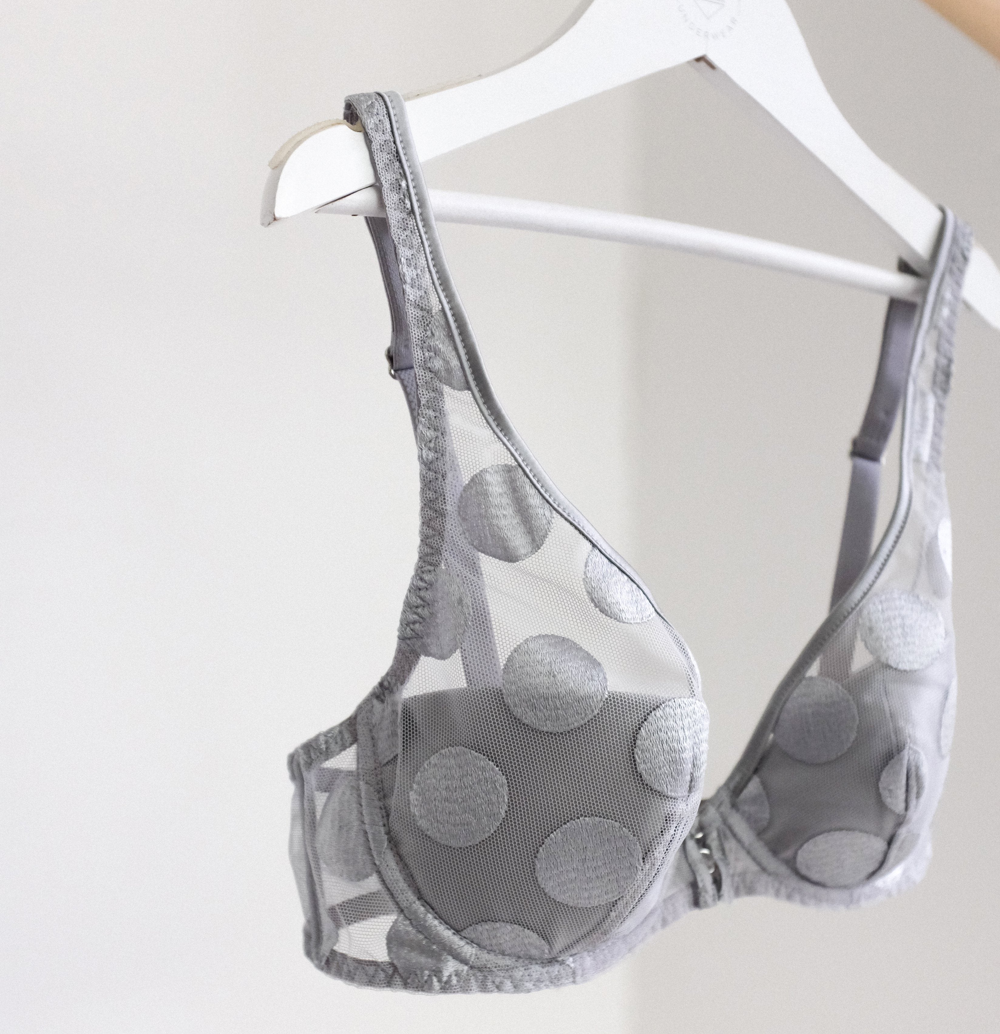 Spot detail push up bra [Yellow] – The Pantry Underwear