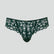 Abstract petal lace brief [Forest green] Bottoms Panache 