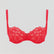 Abstract petal lace balconette [Ruby Red] Bras Panache 