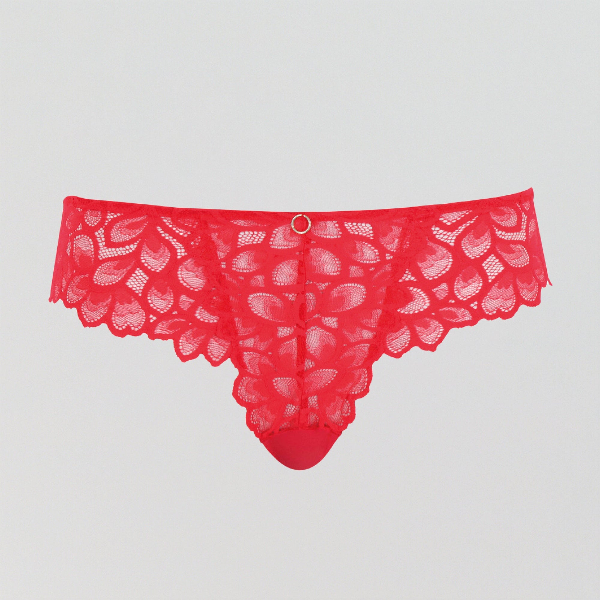 Abstract petal lace brief [Ruby Red] Bottoms Panache 8 