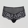 Abstract petal lace deep brief [Black] Bottoms Panache 8 