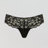 Abstract petal lace thong [Black] Bottoms Panache 8 