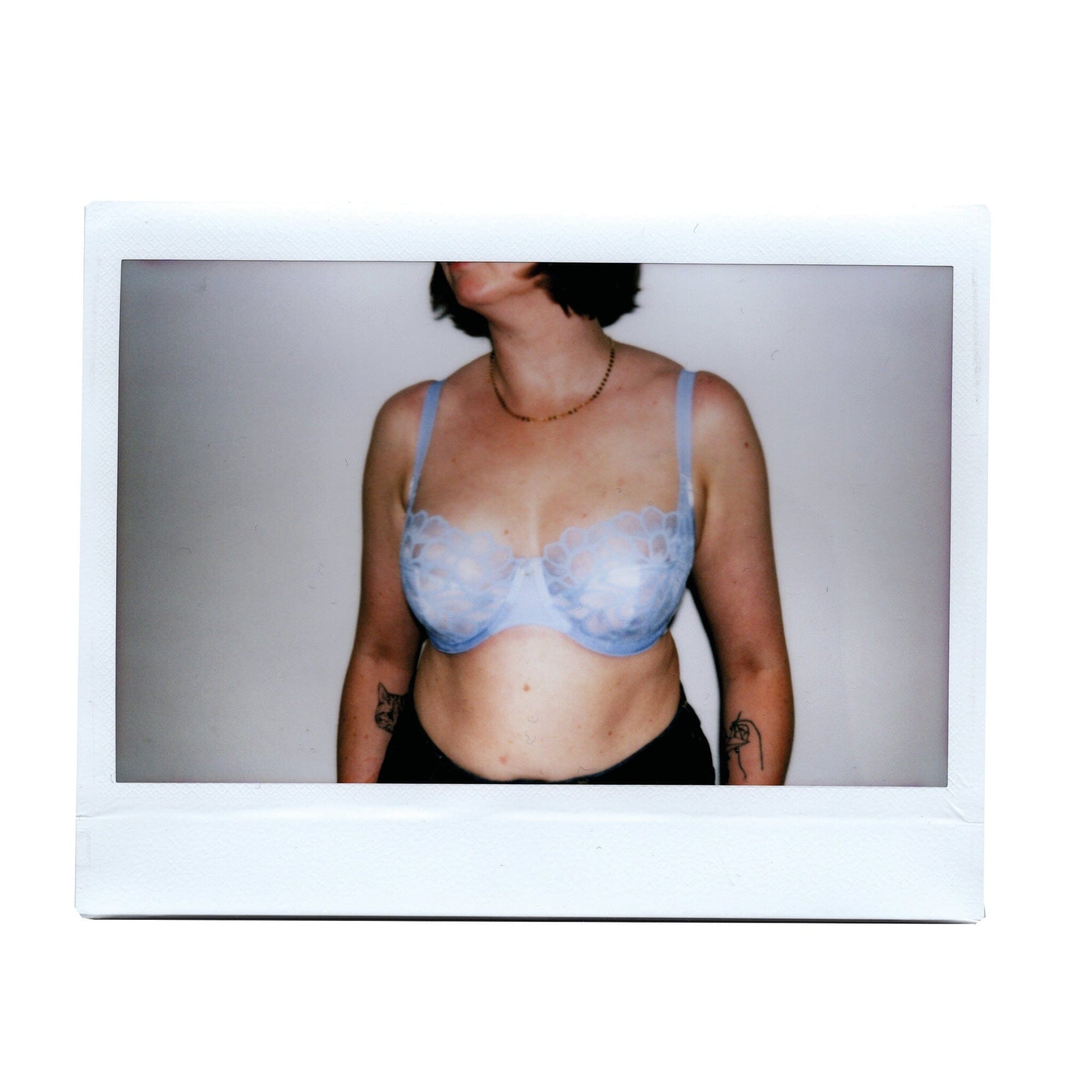 Abstract petal lace balconette bra [Bluebell] Bras Panache 