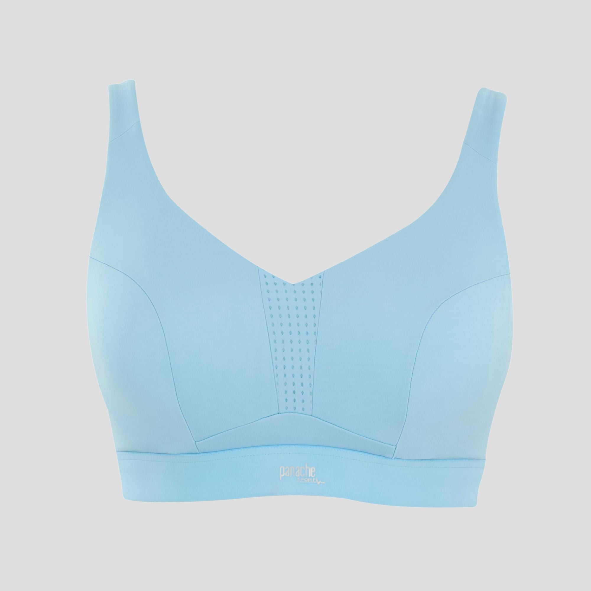 All exercise underwired sports bra [Sky Blue] Bras Panache 