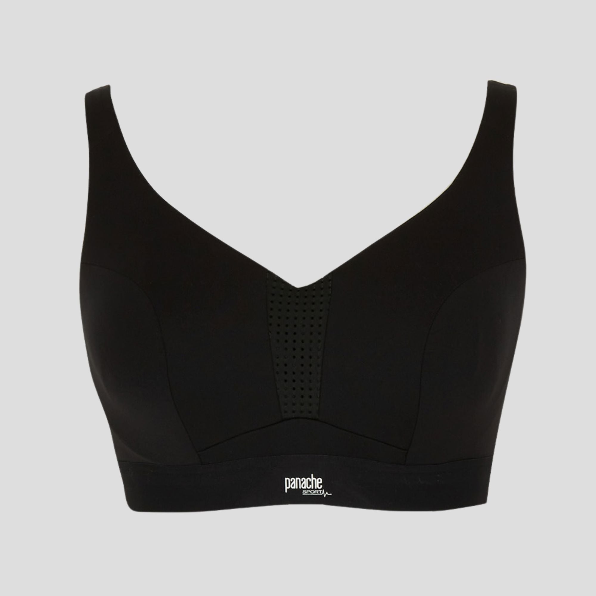 All exercise underwired sports bra [Black] Bras Panache 