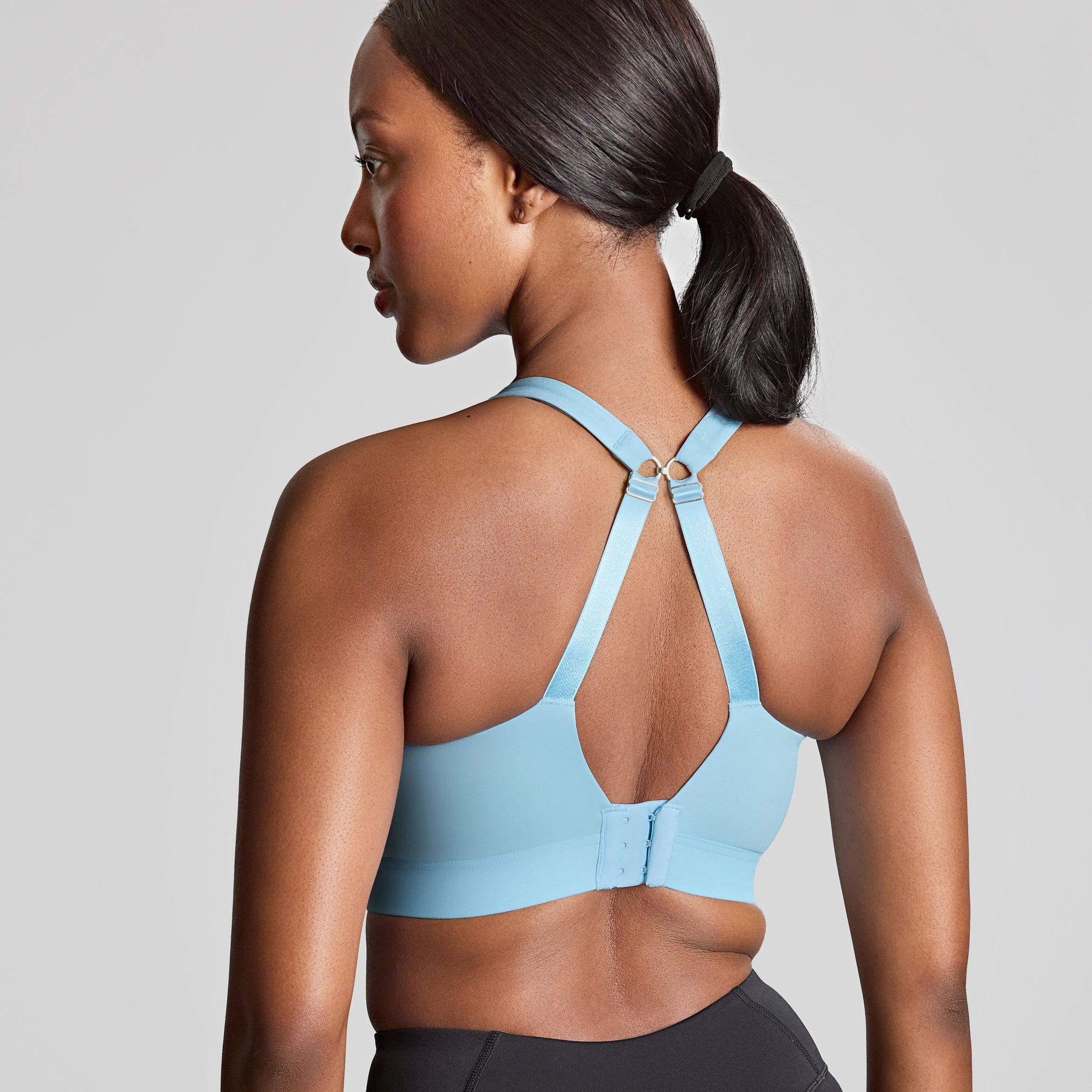 All exercise underwired sports bra [Sky Blue] Bras Panache 