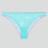 Aquamarine lace & powder pink knicker Bottoms Dora Larsen XS (8) 
