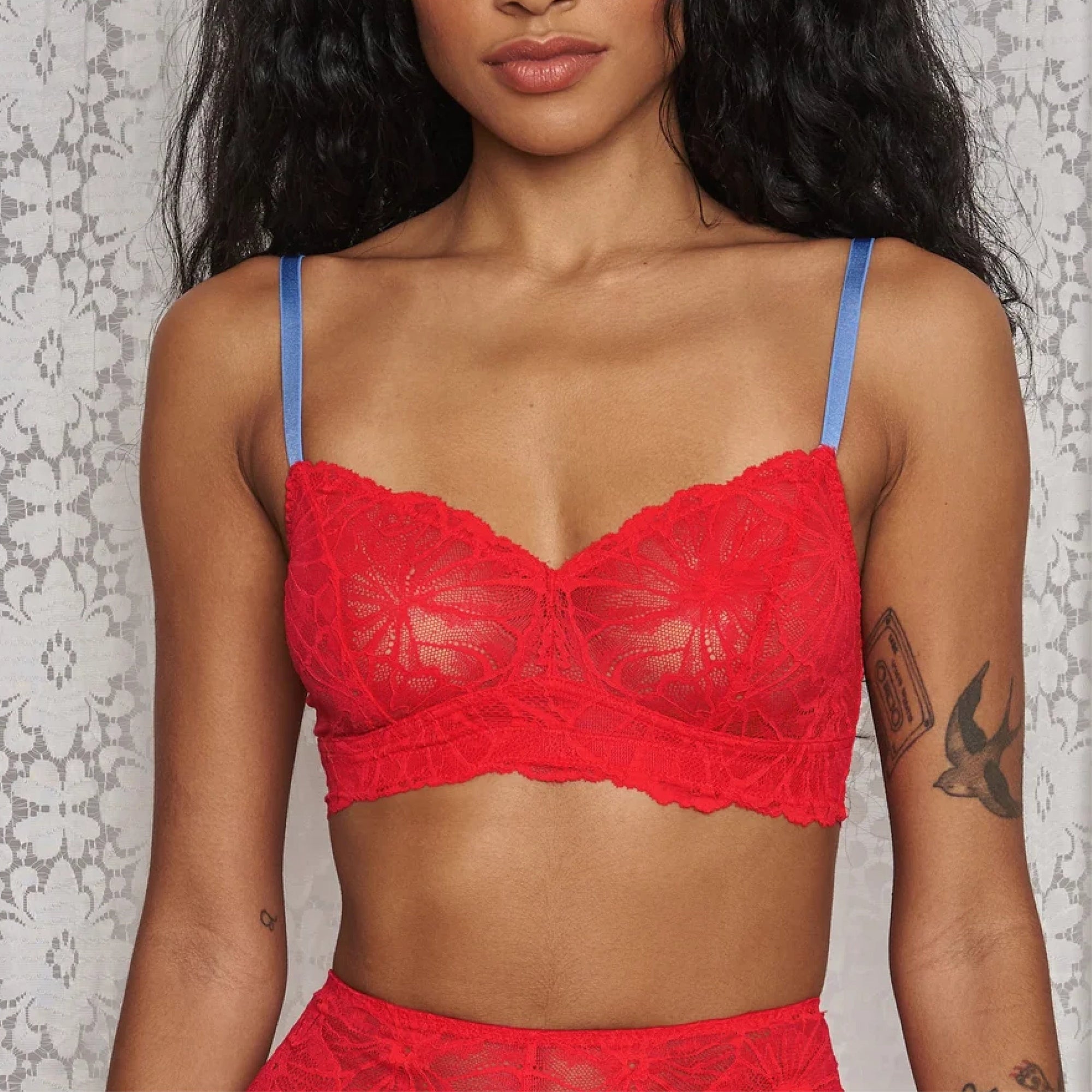 BEA GRAPHIC LACE BRALETTE Bras Dora Larsen 