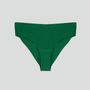 Body contour seamless tanga brief [Forest Green]