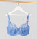 Houndstooth & floral lace balconette [Sky Blue] Bras Panache 