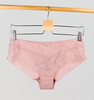 D+ Lace Plunge [Berry Pink]