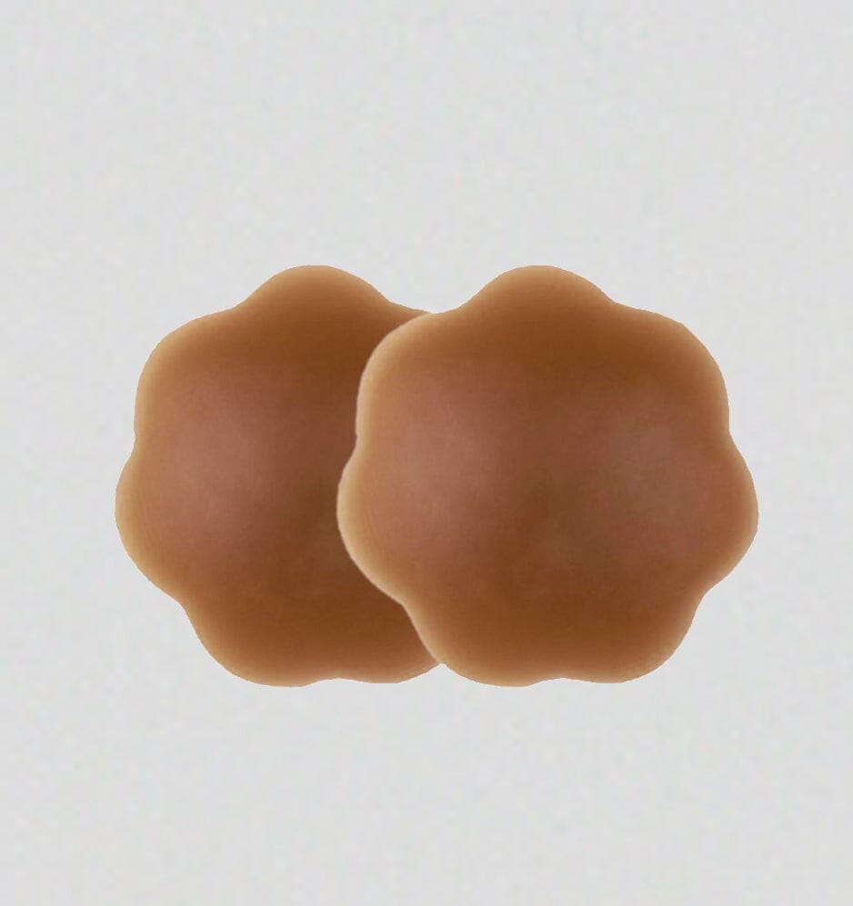 Silicone nipple petals [Brown] Accessories Bye Bra 