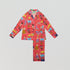 Cats on skis long cotton pyjama set Sleep Karen Mabon 