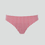 Classic bikini brief [Red Gingham]