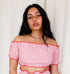 Cold shoulder bikini top [Red Candy] Swim Lilliput & Felix 