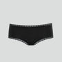 Cotton everyday hipster knicker [Black] Lisca 