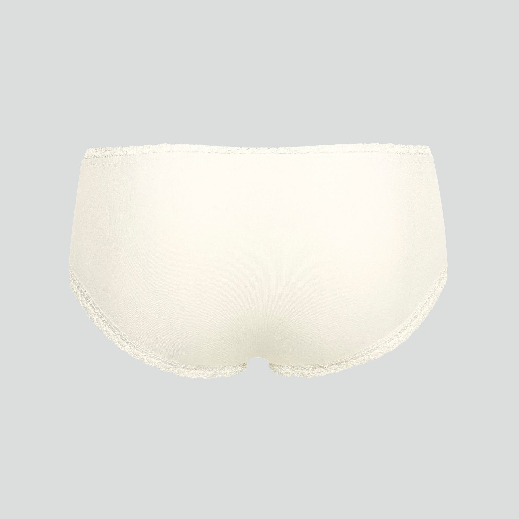 Cotton everyday hipster knicker [Cream] Lisca 