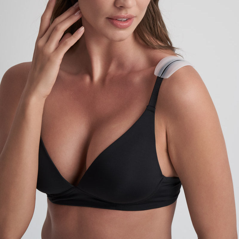 Cushioned bra strap pads
