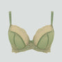 D+ lace plunge bra [Sage & Sand] Bras Panache 