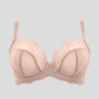 D+ lace plunge bra [Vintage Rose] Bras Panache 