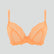 D+ lace plunge bra [Peach Melba] Bras Panache 