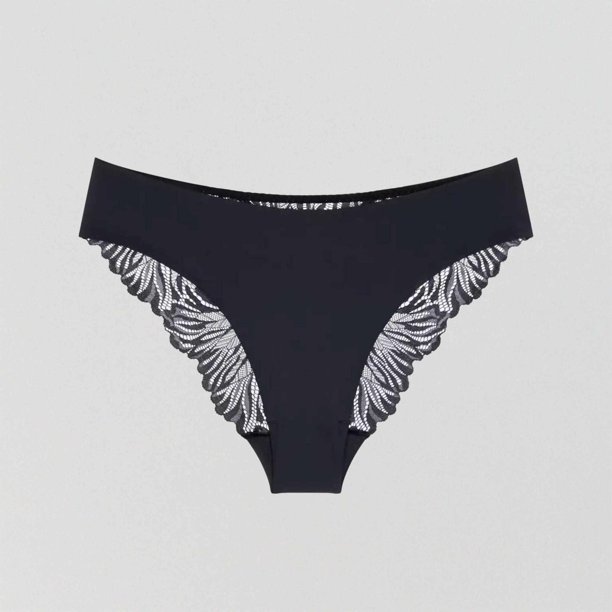 Everyday microfibre & lace knicker [Black] Bottoms Triumph 