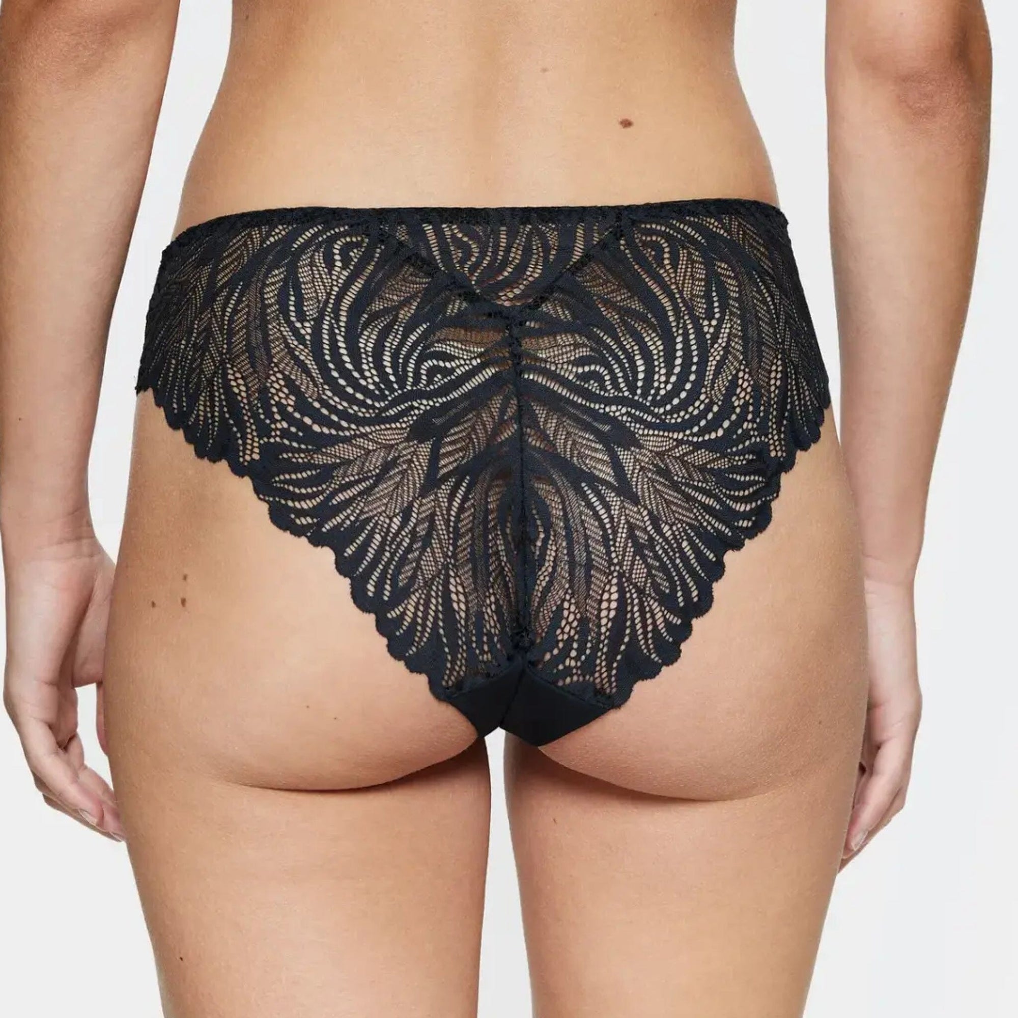 Everyday microfibre & lace knicker [Black] Bottoms Triumph 