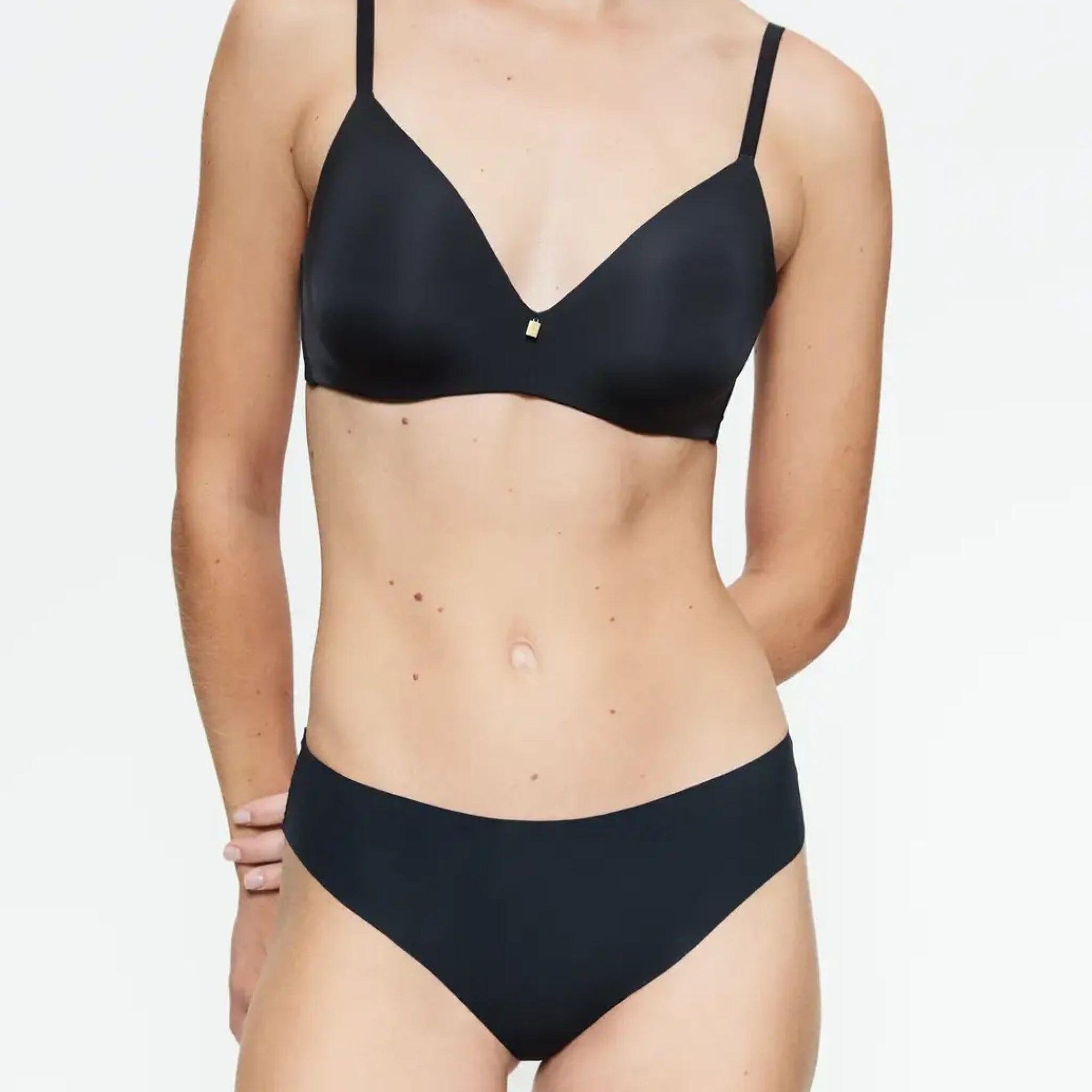 Everyday microfibre & lace knicker [Black] Bottoms Triumph 