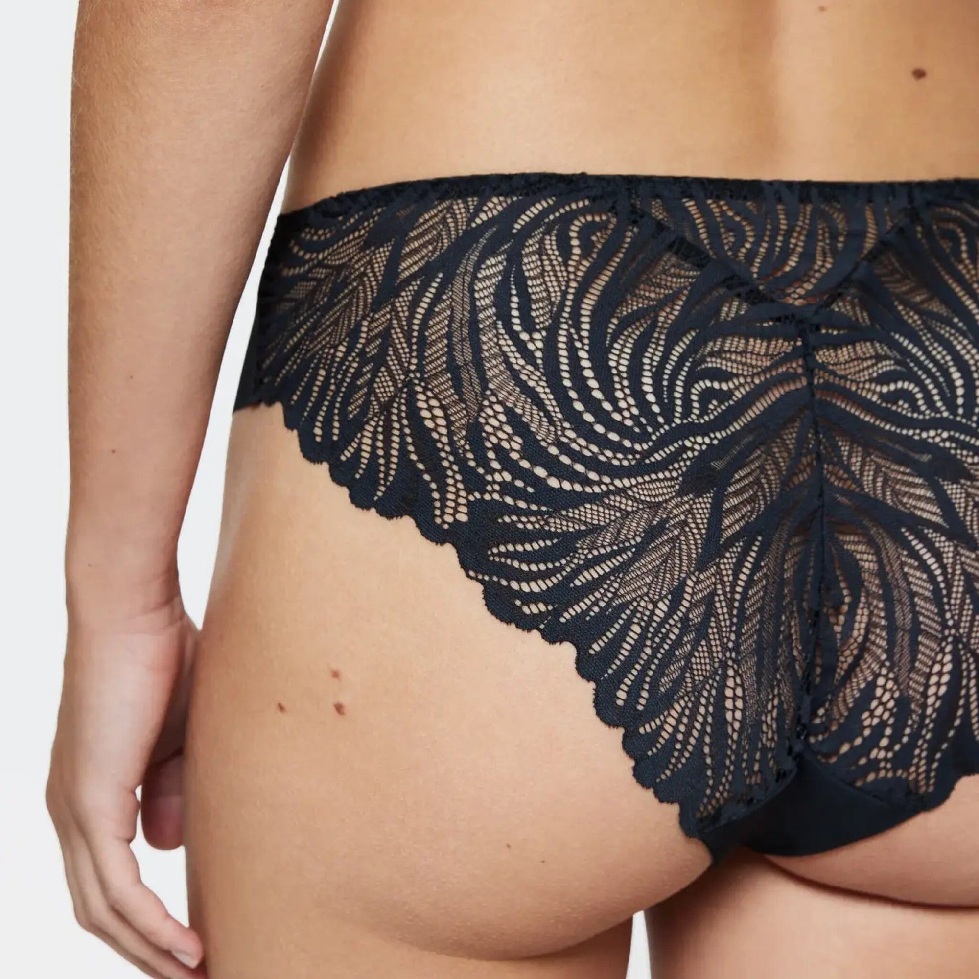 Everyday microfibre & lace knicker [Black] Bottoms Triumph 