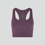 Firm support racerback sports bra [Purple Heather]