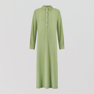 Floor length relaxed fit nightshirt [Sage] Sleep Nudea XS 