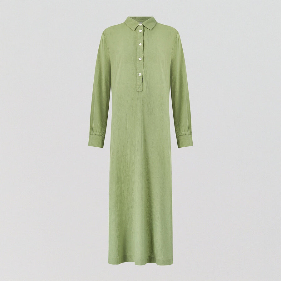 Floor length relaxed fit nightshirt [Sage] Sleep Nudea XS 