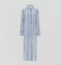 Floor length relaxed fit nightshirt [ French Blue] Sleep Nudea 