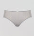 Houndstooth & floral lace french knicker [Silver] Bottoms Panache 