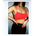 Ribbed modal & cotton bandeau crop [Fuchsia] Ribbed Modal Series Simone 