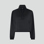 Half zip lightweight windbreaker jacket [Black] Girlfriend Collective 
