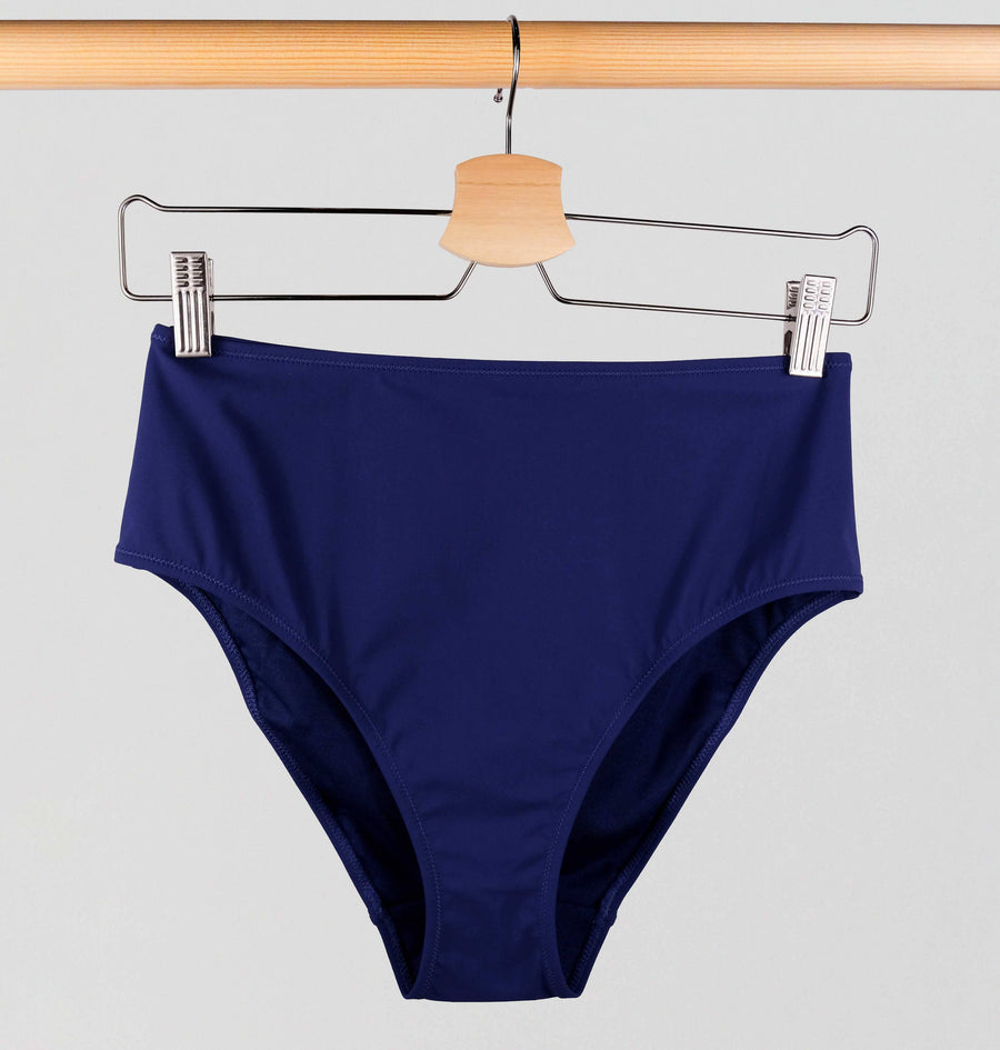 High rise bikini brief [Navy] Swim Panache 