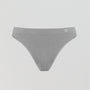 Seamless ribbed high leg knicker [Cloud Grey] Bottoms Nudea 