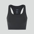 High support racerback ribbed sports bra [Black] Girlfriend Collective 