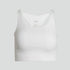 High support racerback sports bra [Ivory] Sport Girlfriend Collective 