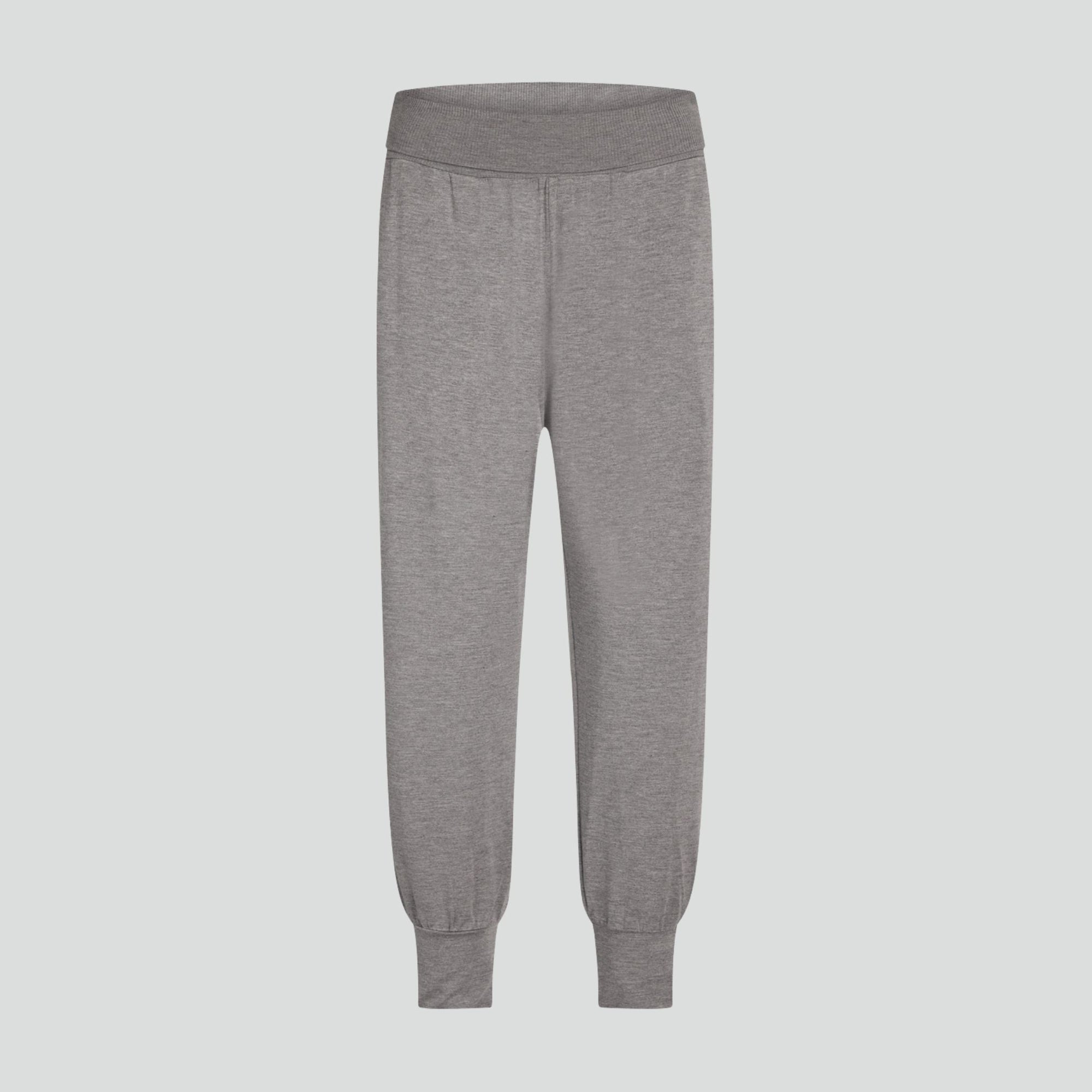 High waist lounge pants [Grey Melange] Sleep CCDK 