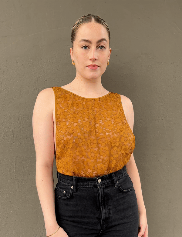 Petal lace body [Honey] Bridal Simone 