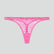 Hot pink lace & paprika thong Bottoms Dora Larsen 